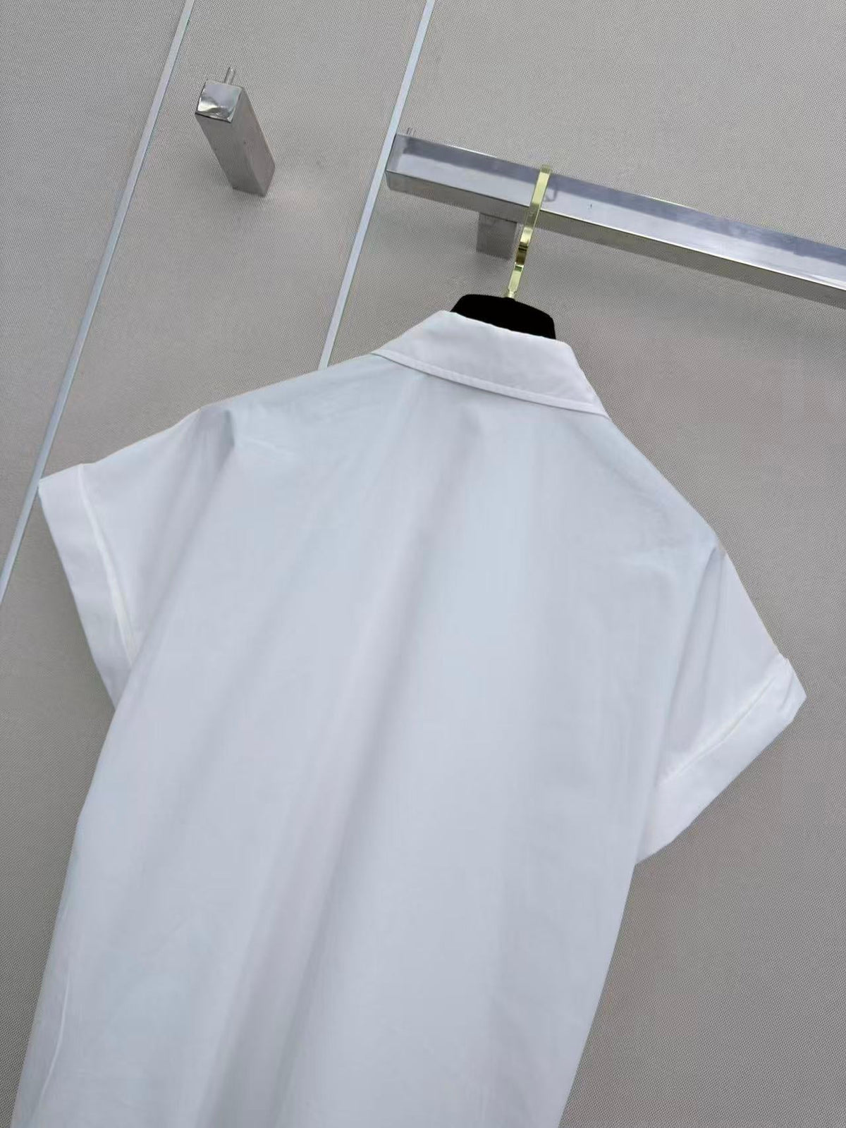 CC Short-sleeved Shirt White in Cotton