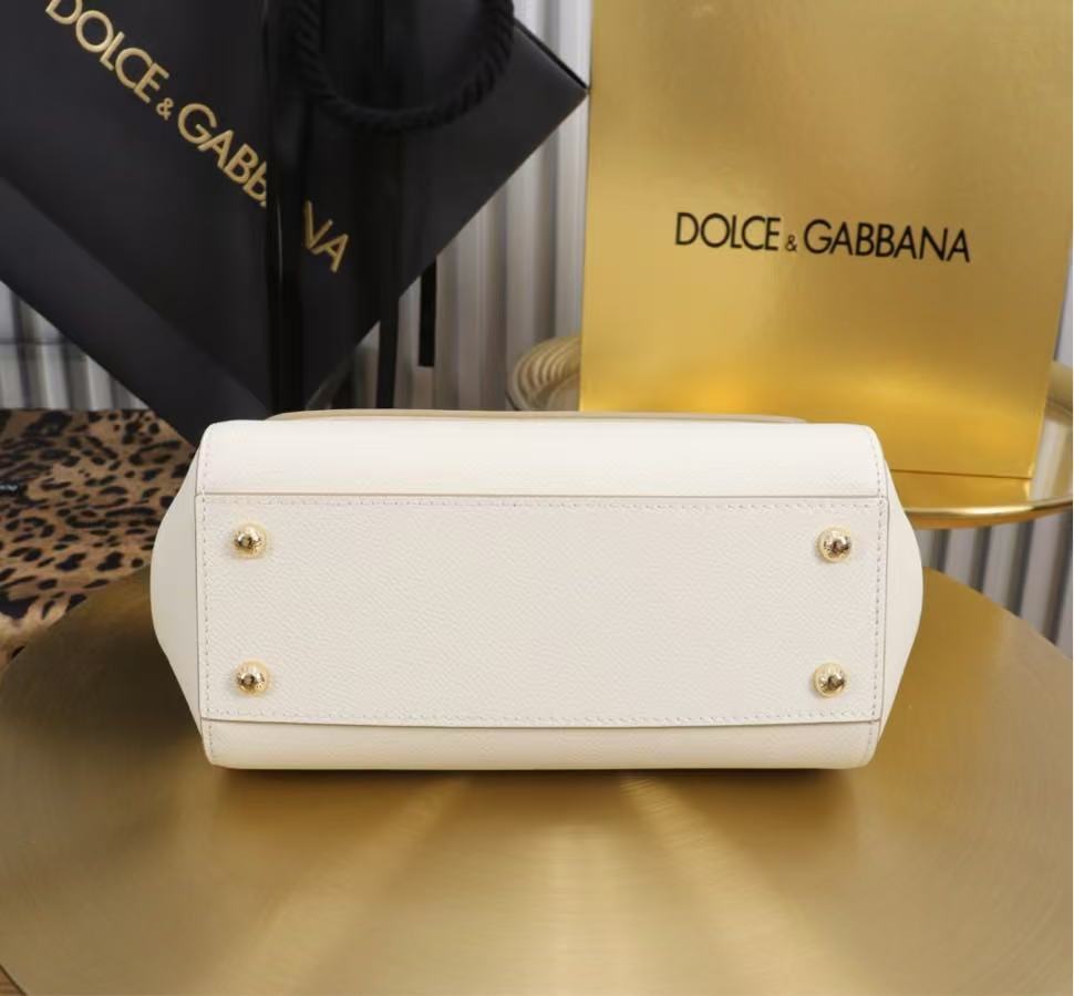 DB Sicily Bag White Dauphine Calfskin