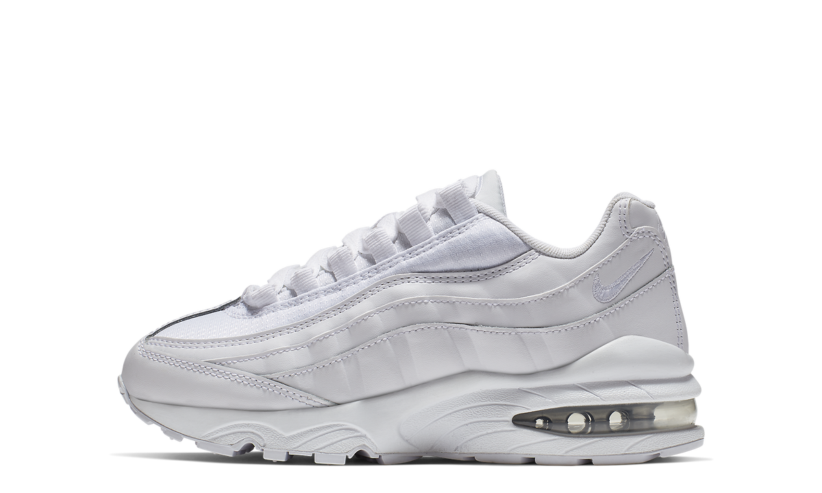 Air Max 95 GS "White Metallic Silver" 905348 104