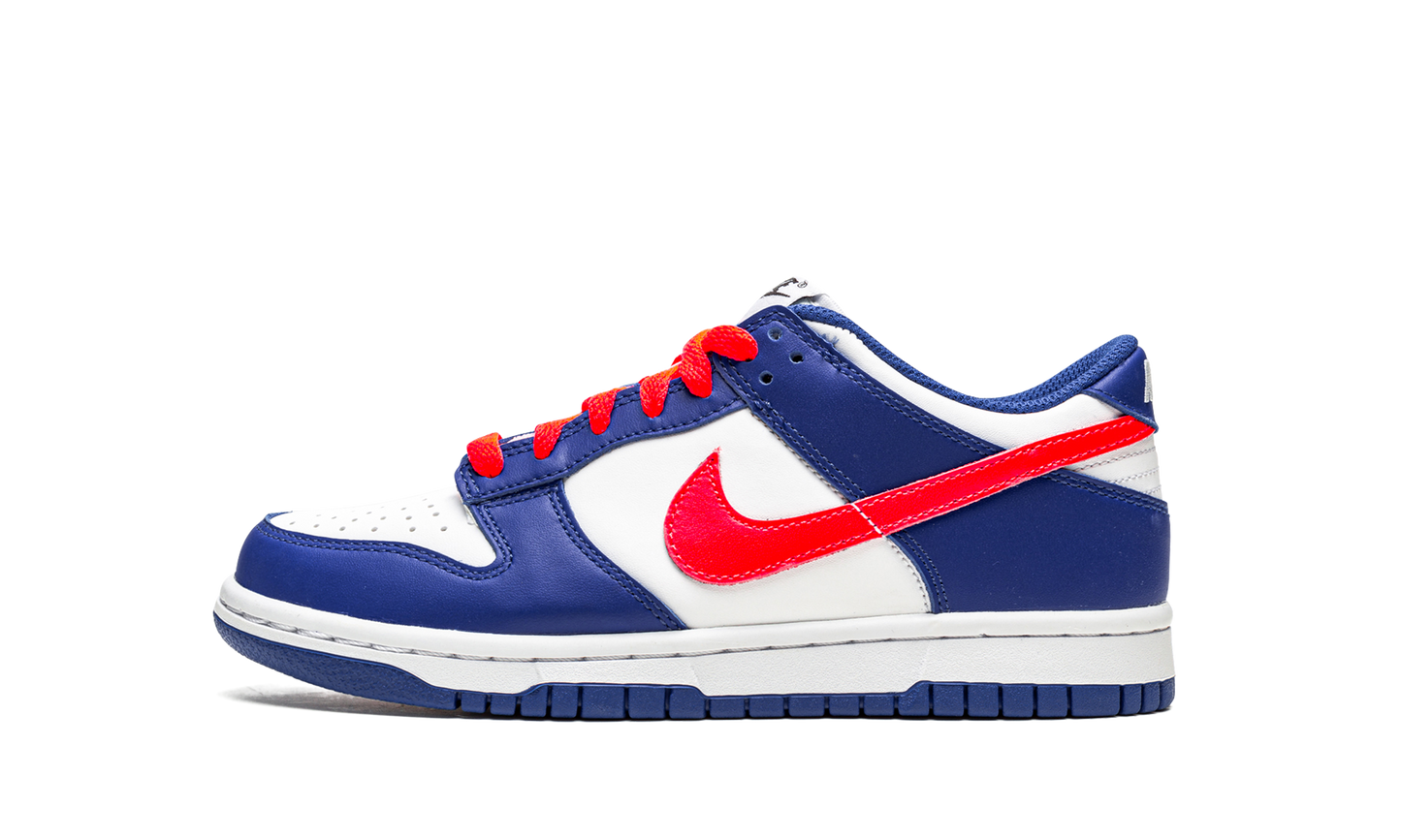 Dunk Low GS "Bright Crimson / Game Royal" CW1590 104