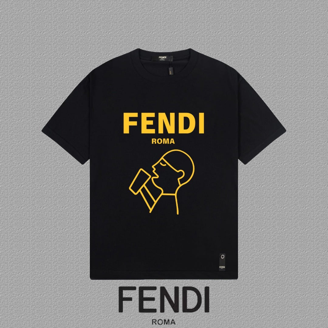 Fendi 2026 Men's Short-Sleeve T-Shirt Cotton 806059