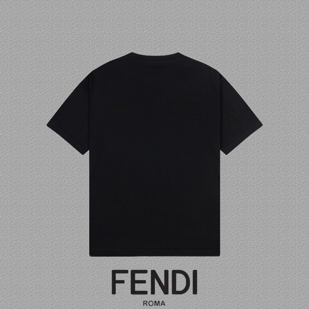 Fendi 2026 Men's Short-Sleeve T-Shirt Cotton 806041