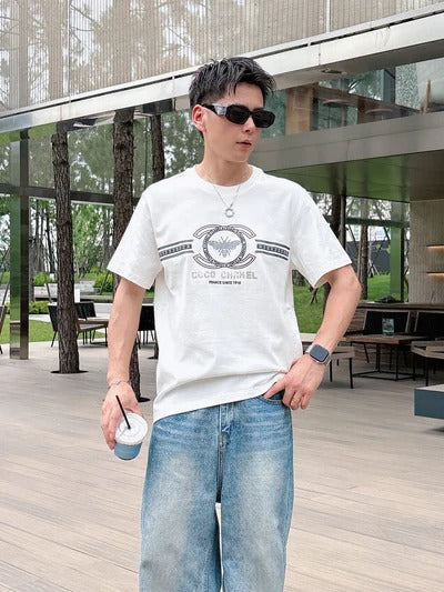 CC 2026 Men's Casual Short-Sleeve T-Shirt Fabric 419230