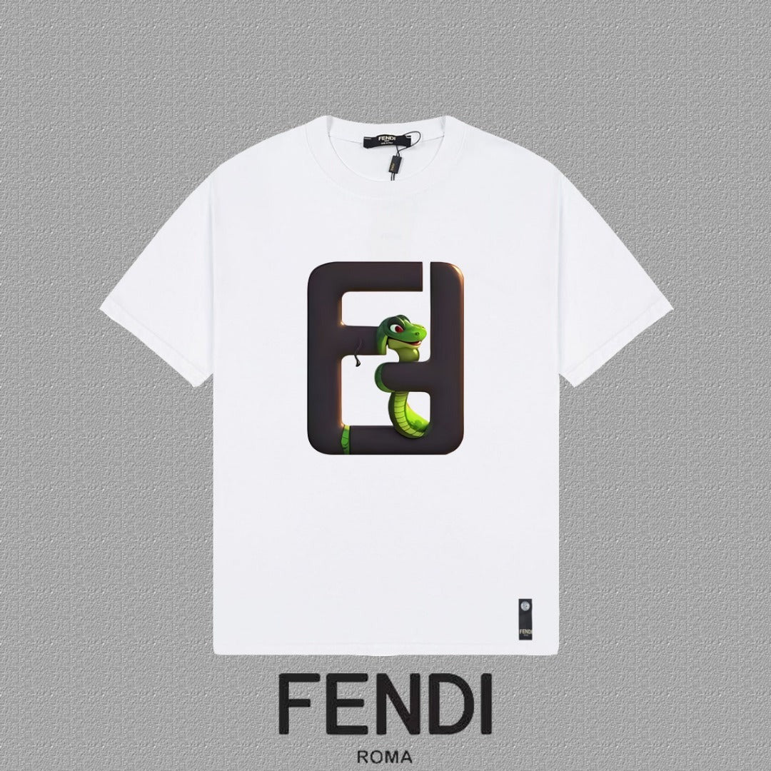Fendi 2026 Men's Short-Sleeve T-Shirt Cotton 806090