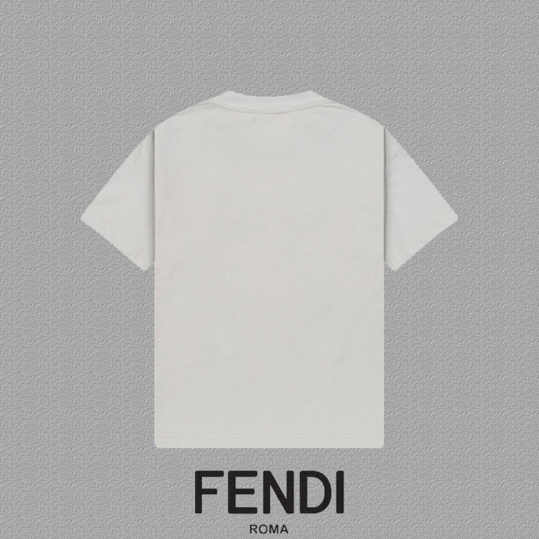 Fendi 2026 Men's Short-Sleeve T-Shirt Cotton 806096