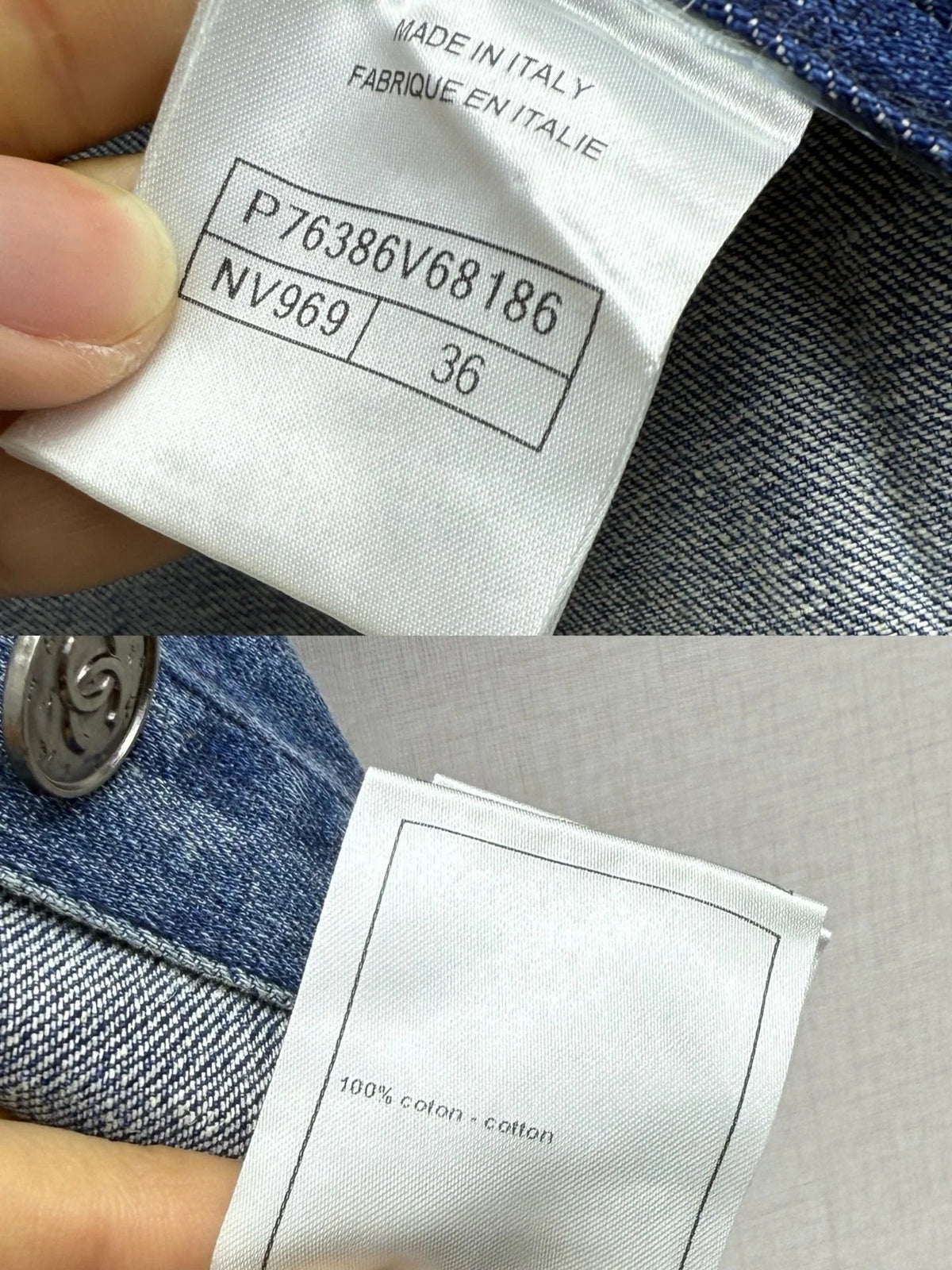 Chanel 26 Shirt Blue in Cotton 367721