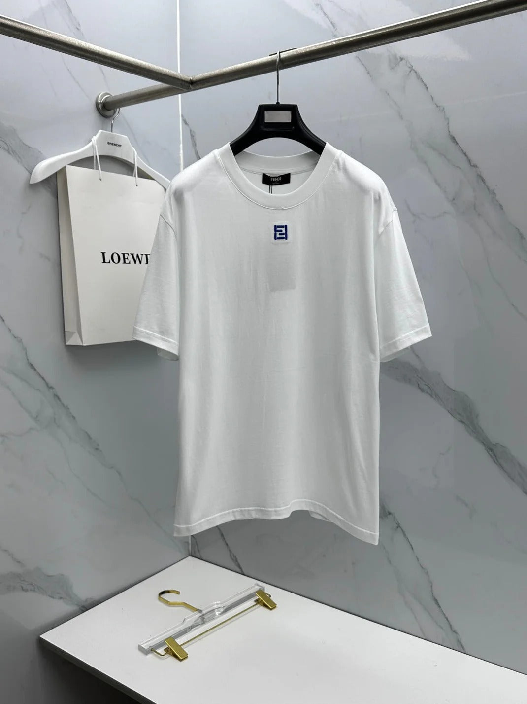 Fendi 2026 Short-Sleeve T-Shirt Cotton 738920