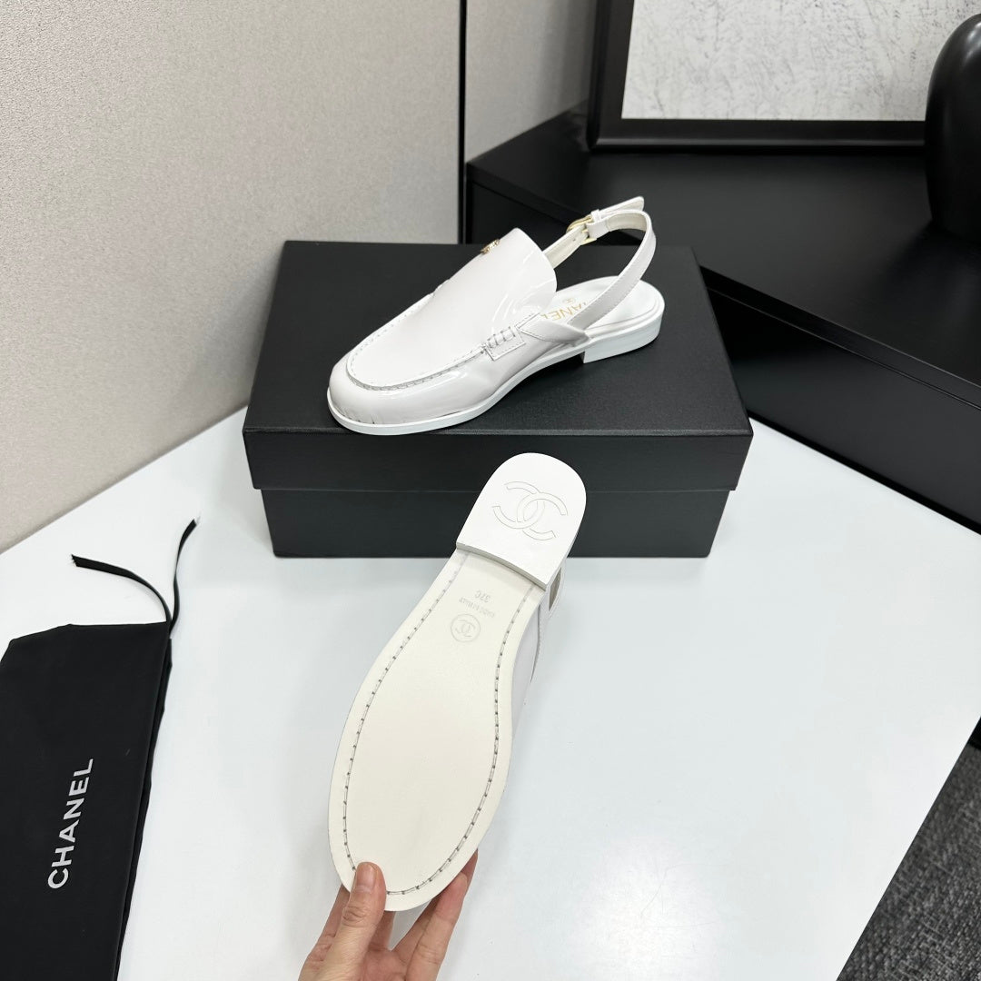 CC SS 2026 Pre Slingbacks White Patent Leather 630505
