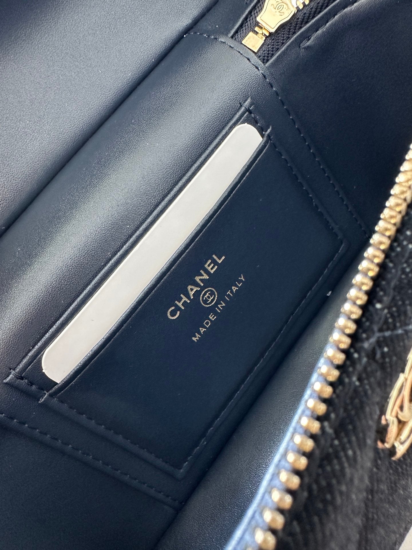 CC 26s Vanity Case Dark Blue Denim 289556