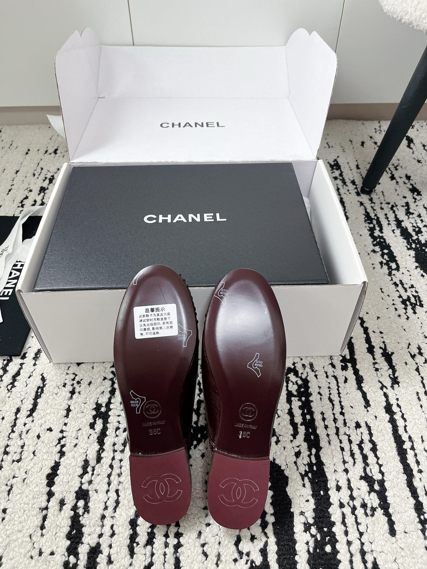 CC 26A Métiers d’art 2026 Slingback Burgundy Glossy Sheepskin 900761