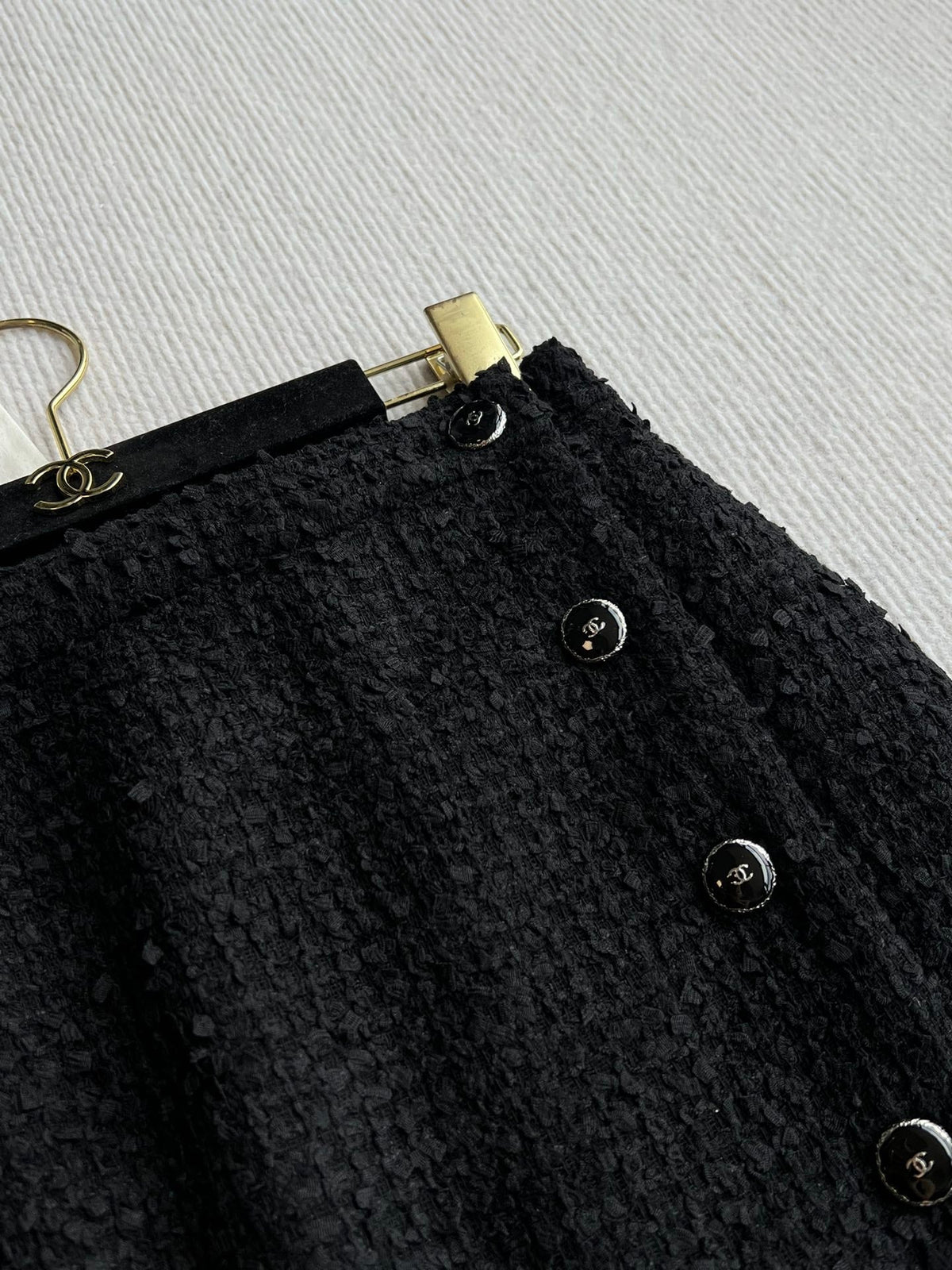 CC 25 Tweed Set Black White Cotton Polyamide 244341