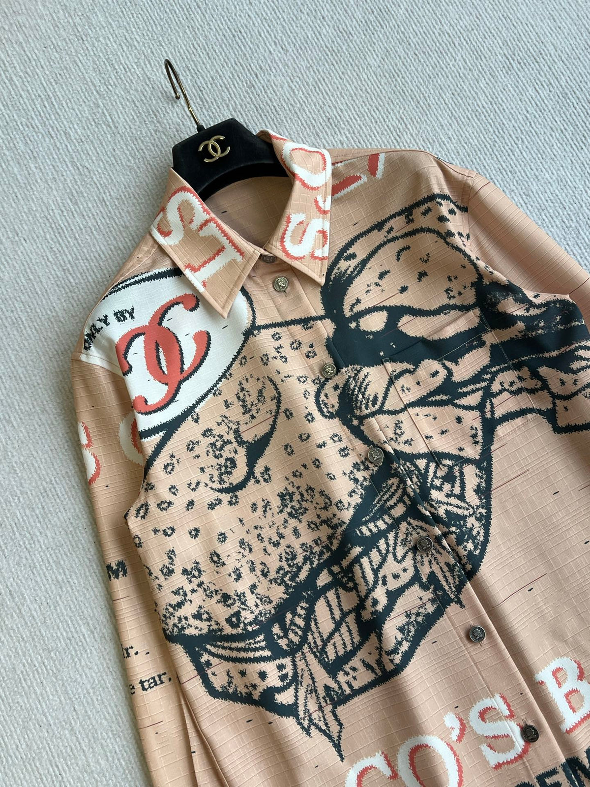 CC 26s Métiers d’art 2026 Shirt Brown Cotton 405204