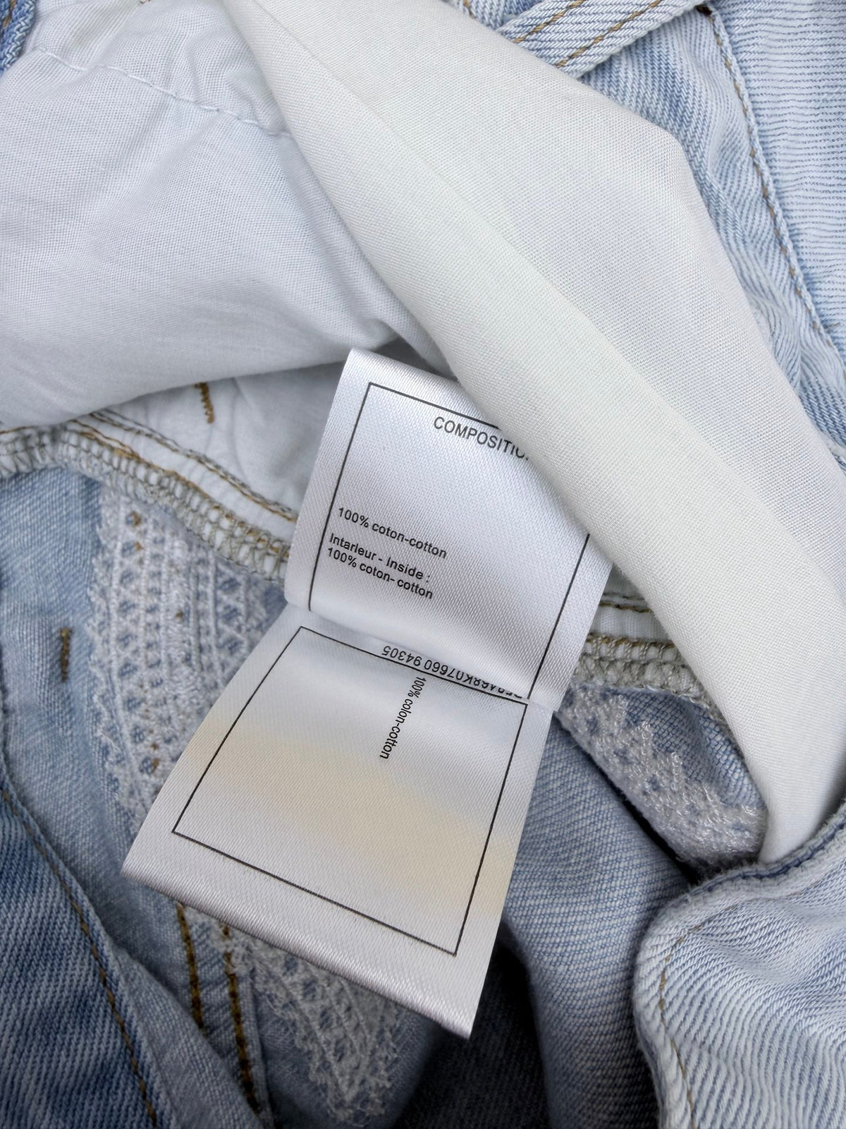 CC 26s Jeans With Packaging Light Blue Cotton 407833