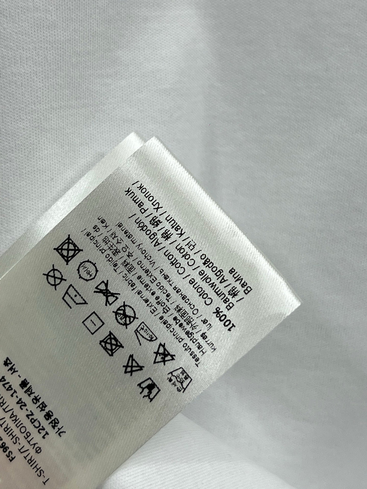 Fendi 25 Suit White Brown Cotton