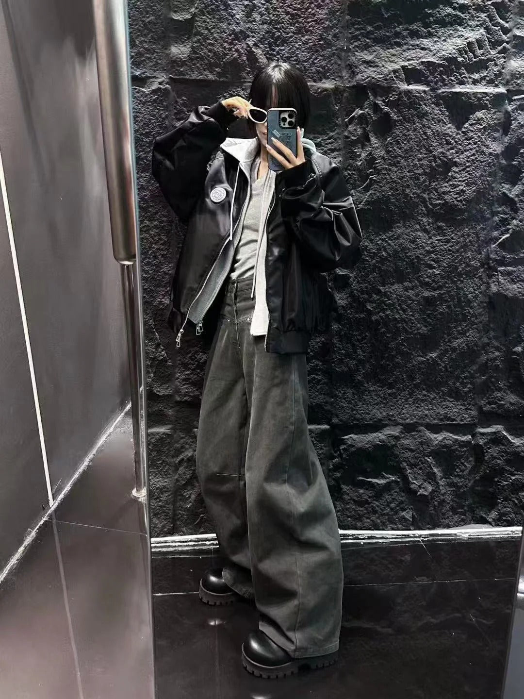 CHANEL 25S HOODED ZIP JACKET 381