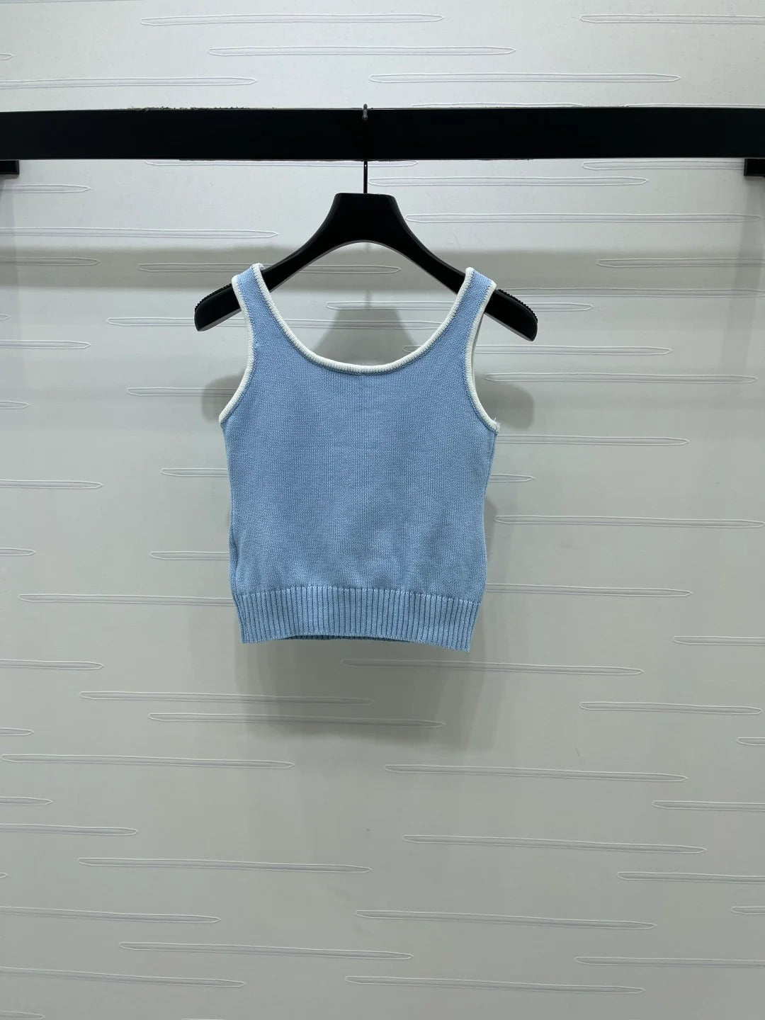 Chanel 2026 Knit Vest With Bow Embellishment Wool