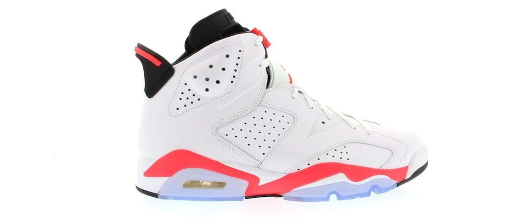 Jordan 6 Retro Infrared White Sneakers - OG Colorway | Drop of the Season