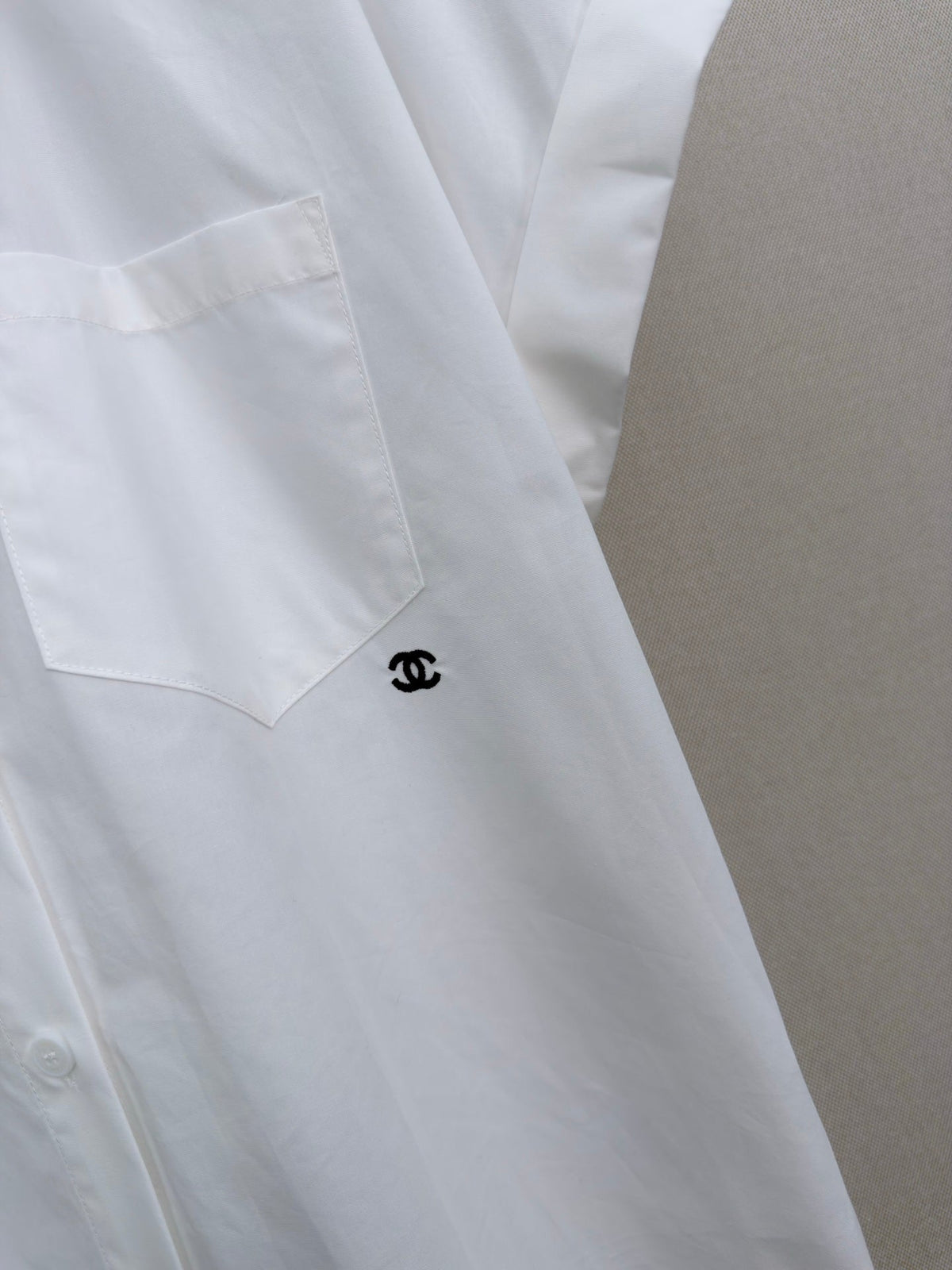 CC Short-sleeved Shirt White in Cotton