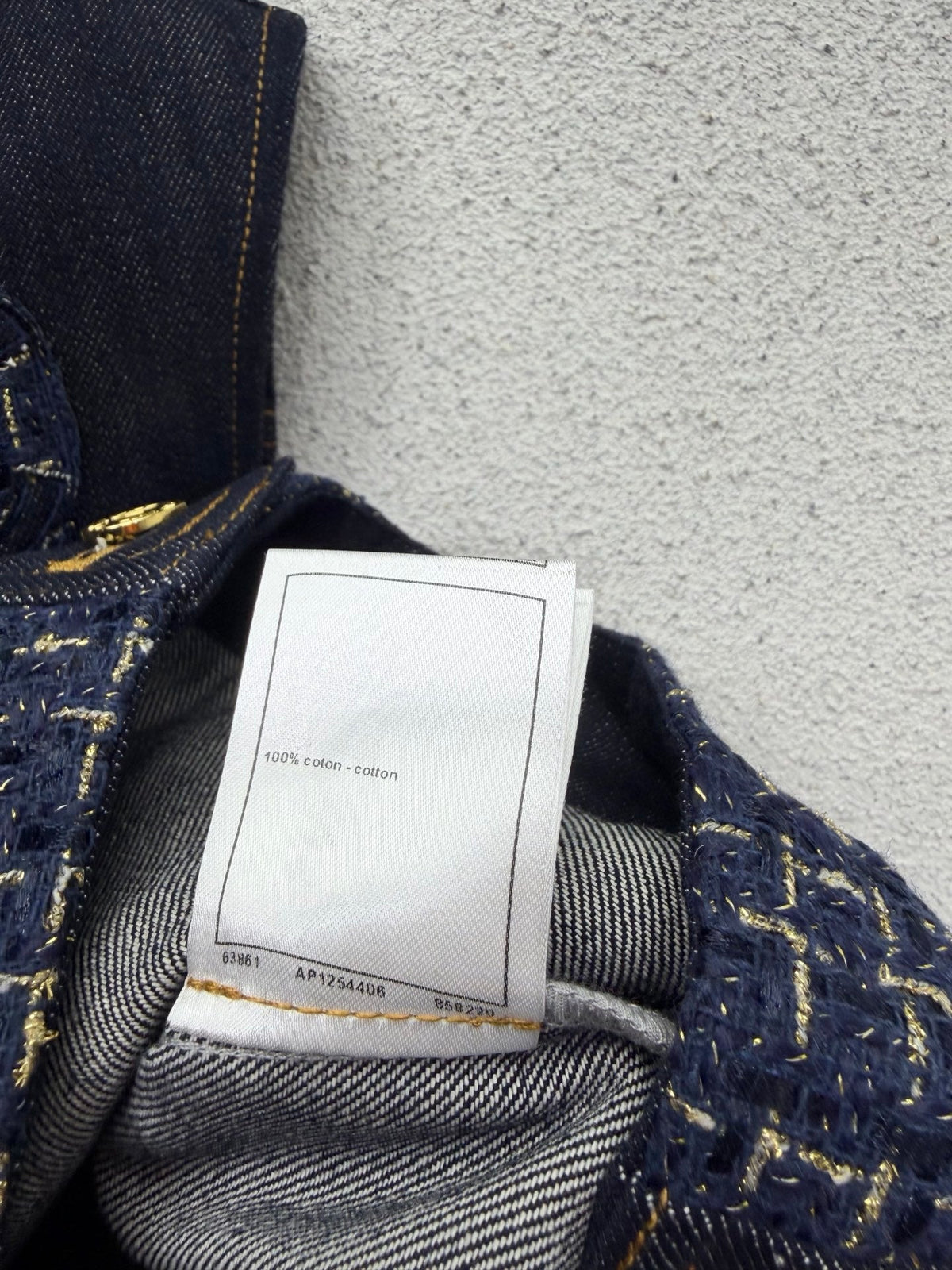 CC Vest Blue in Cotton 386147