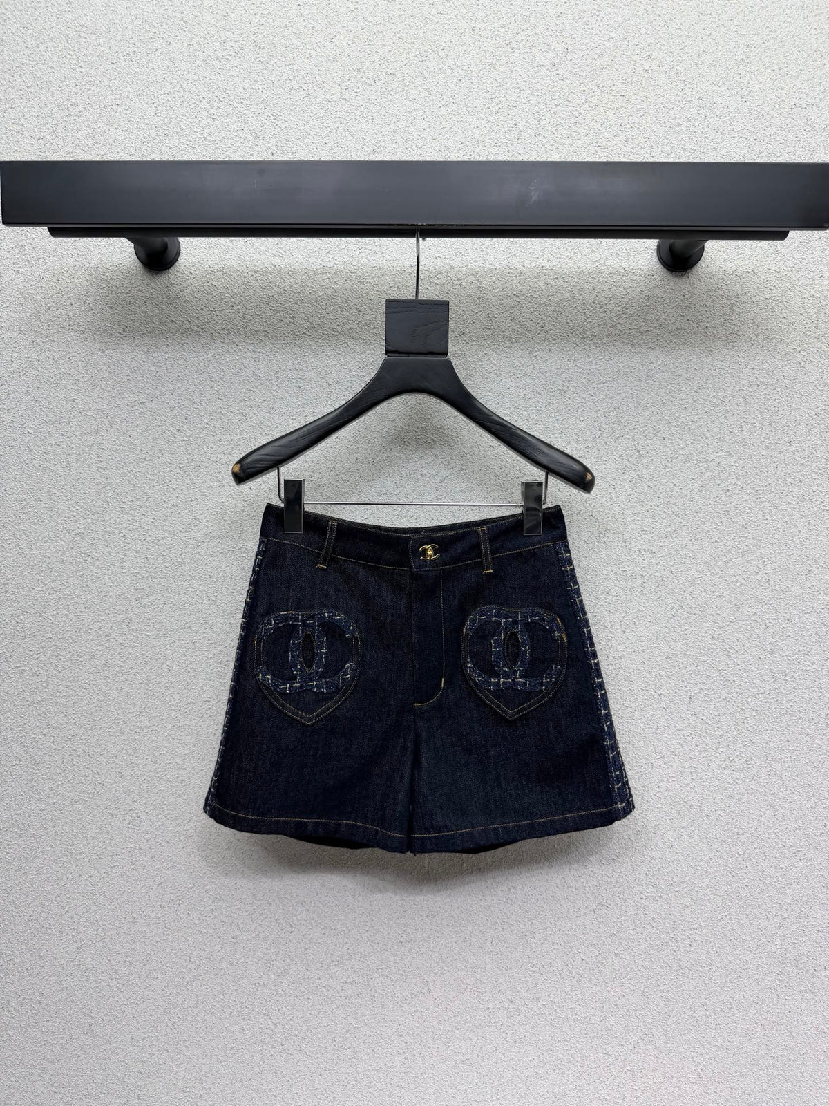 CC Shorts Blue in Cotton 386146