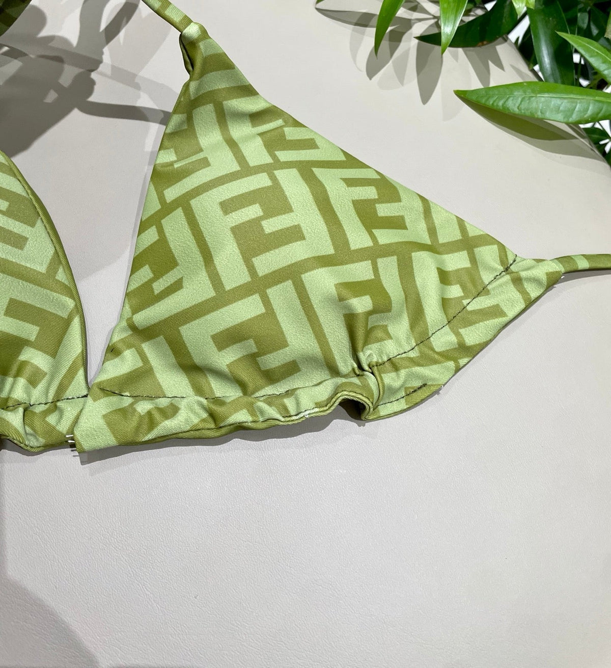FF Swimsuit Green Polyamide 180511