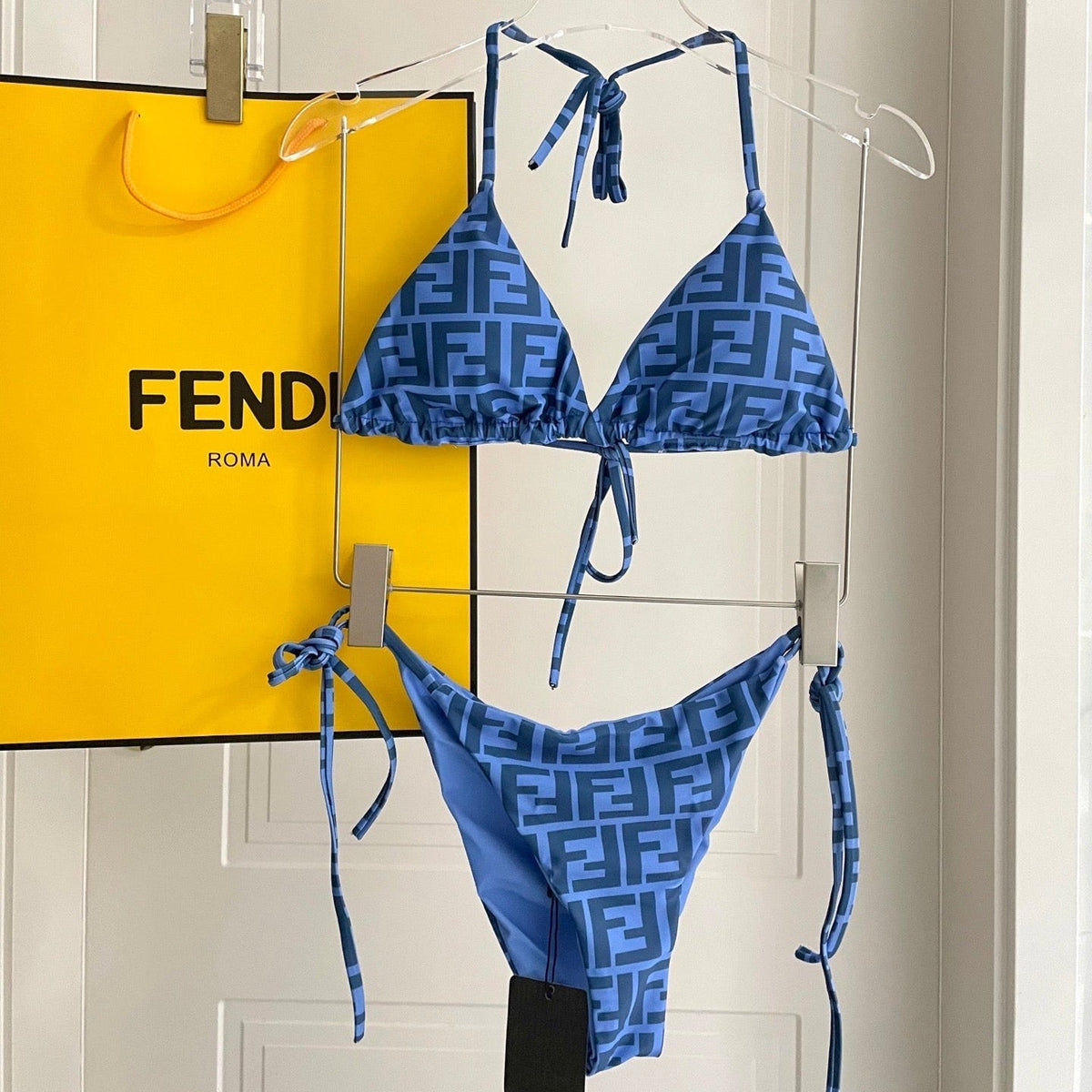 FF Swimsuit Blue Polyamide 180509