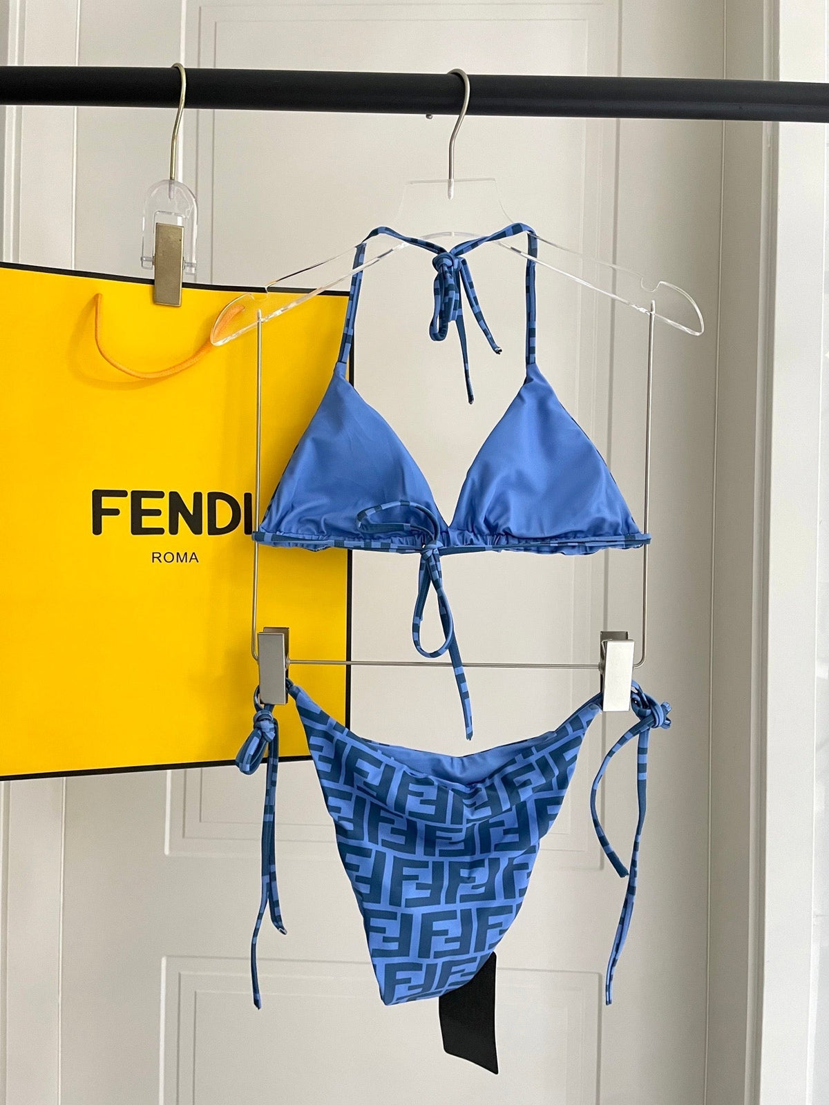 FF Swimsuit Blue Polyamide 180509