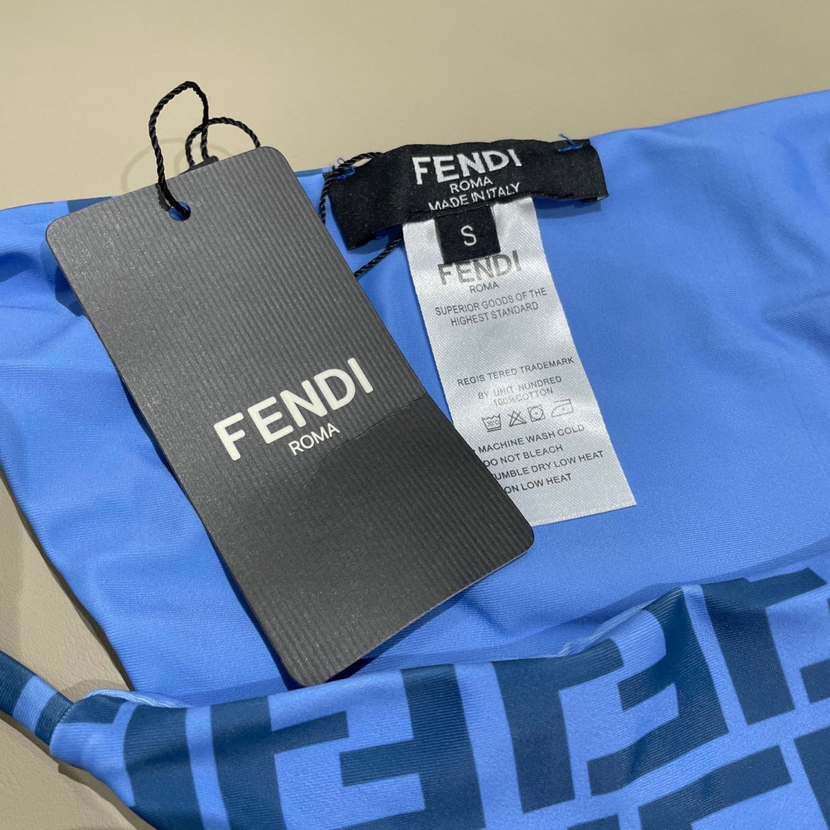 FF Swimsuit Blue Polyamide 180509