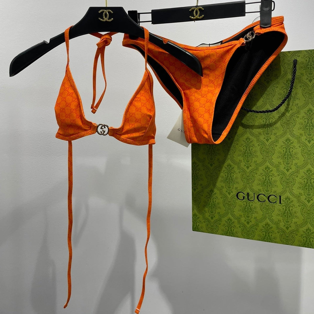 GG 26s Swimsuit Orange Polyamide 243578