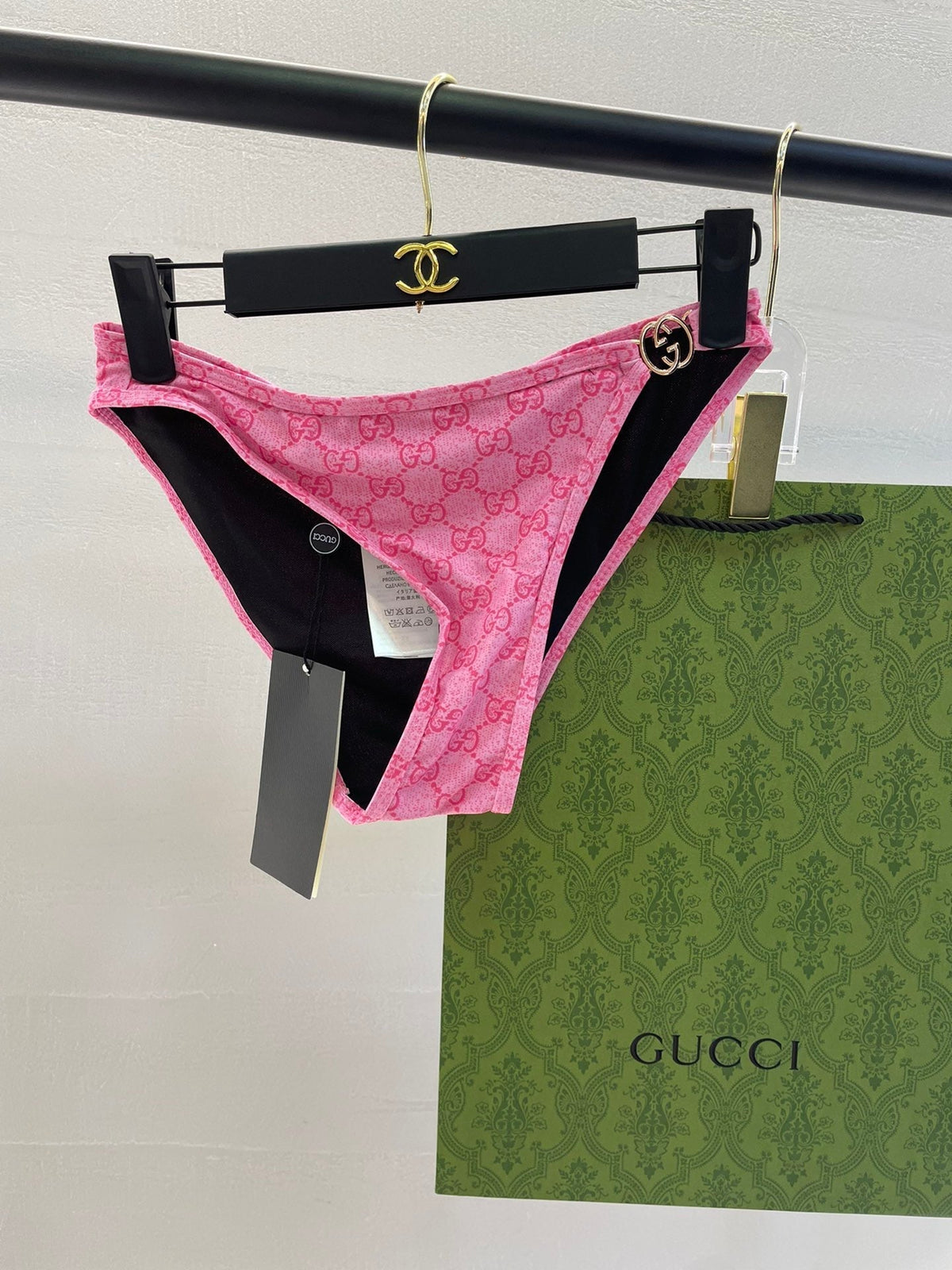 GG 26s Swimsuit Pink Polyamide 243577