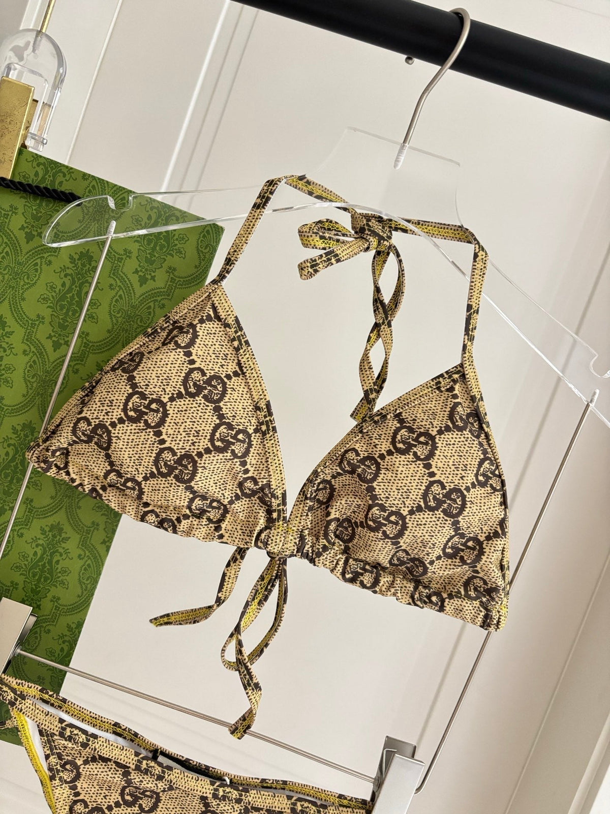 GG 26s Swimsuit Beige Ebony Polyamide 243568