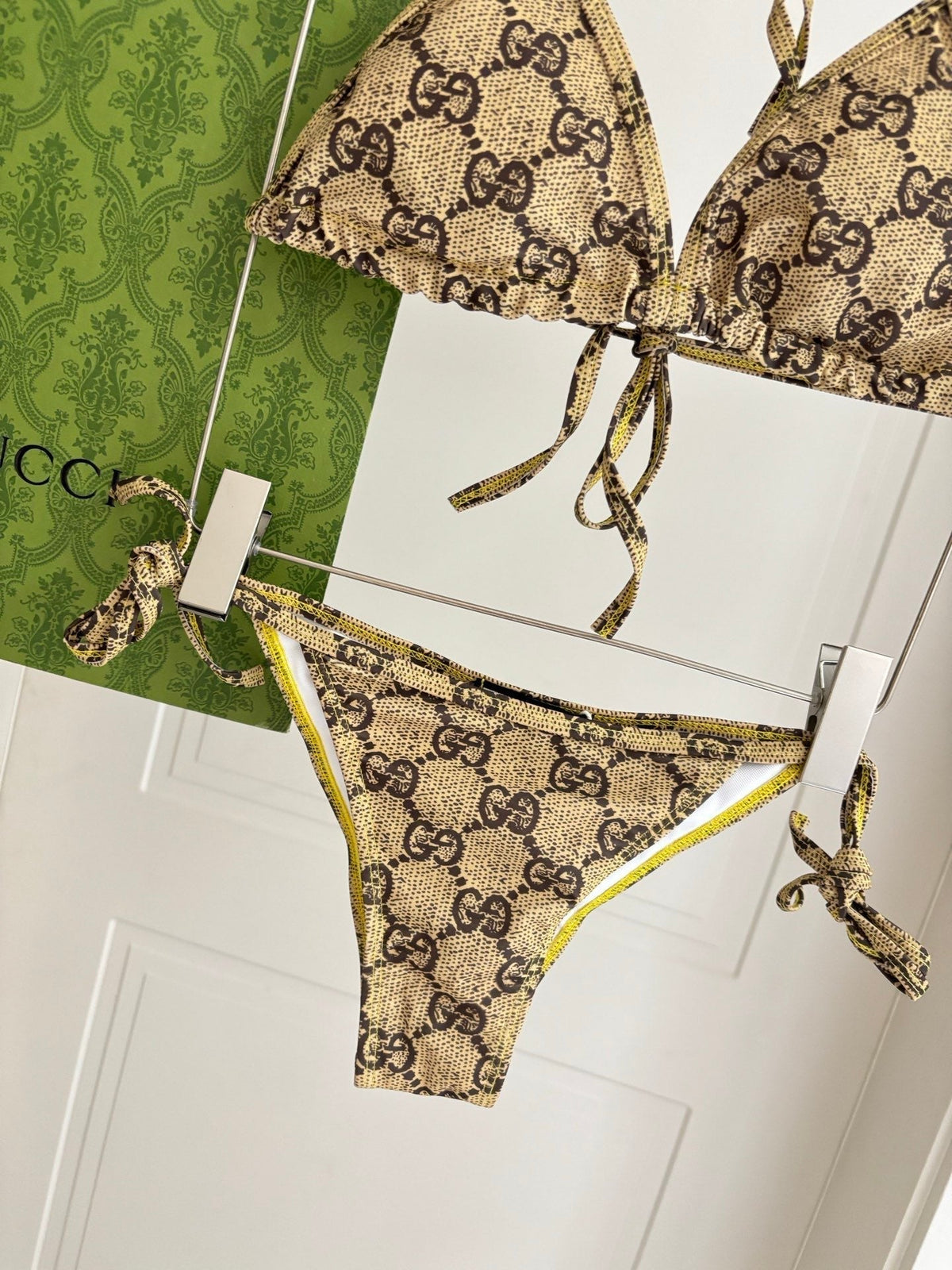 GG 26s Swimsuit Beige Ebony Polyamide 243568