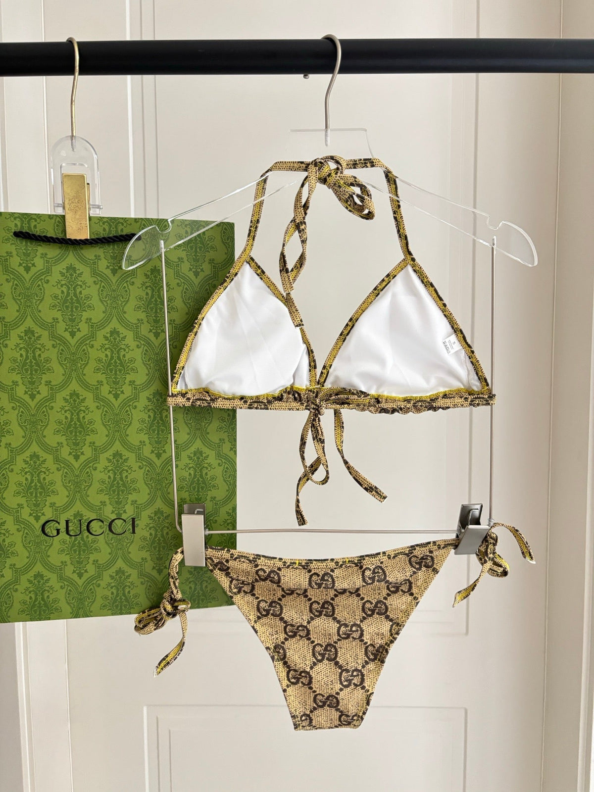 GG 26s Swimsuit Beige Ebony Polyamide 243568