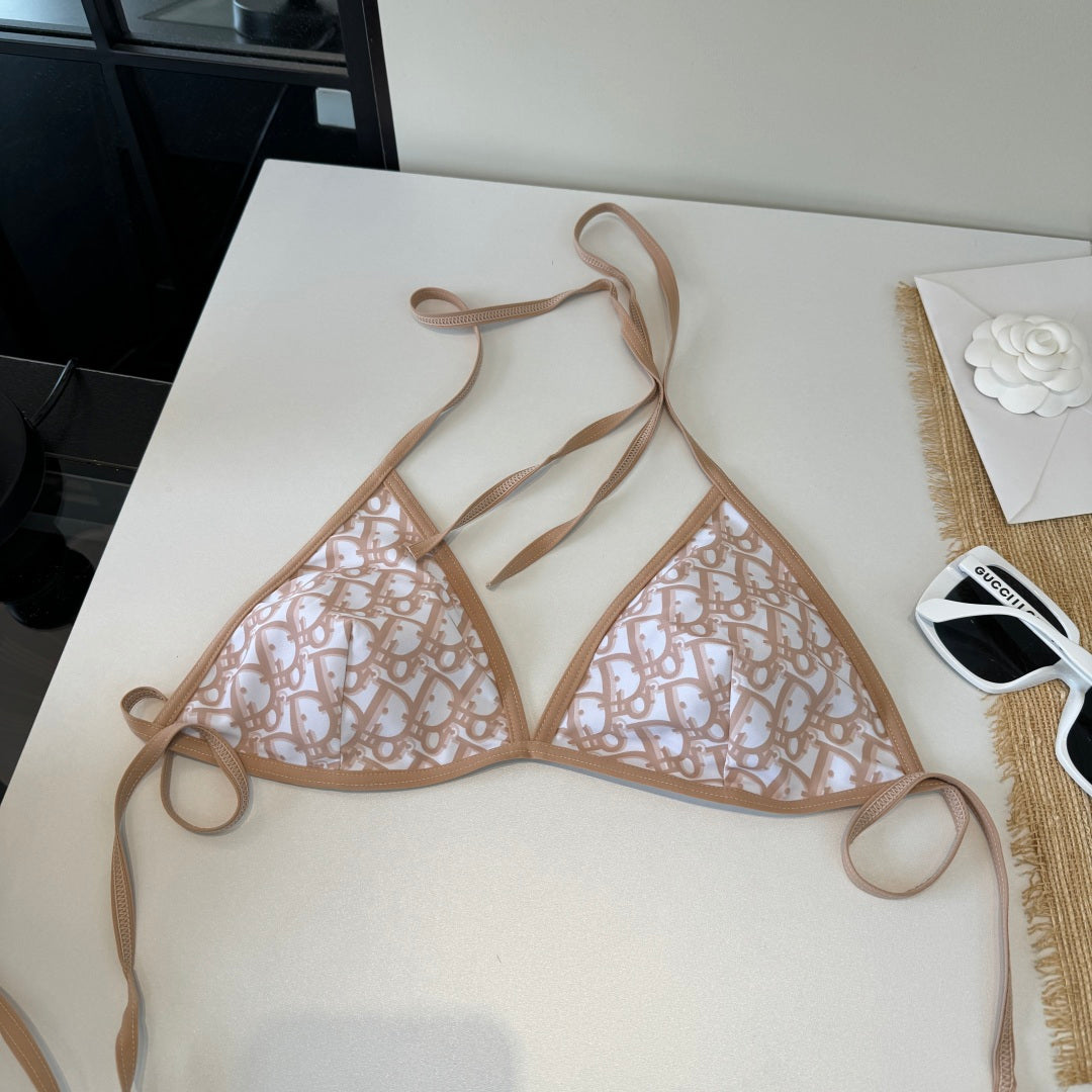 CD 26s Two-Piece Bikini Begie in Polyamide 241814