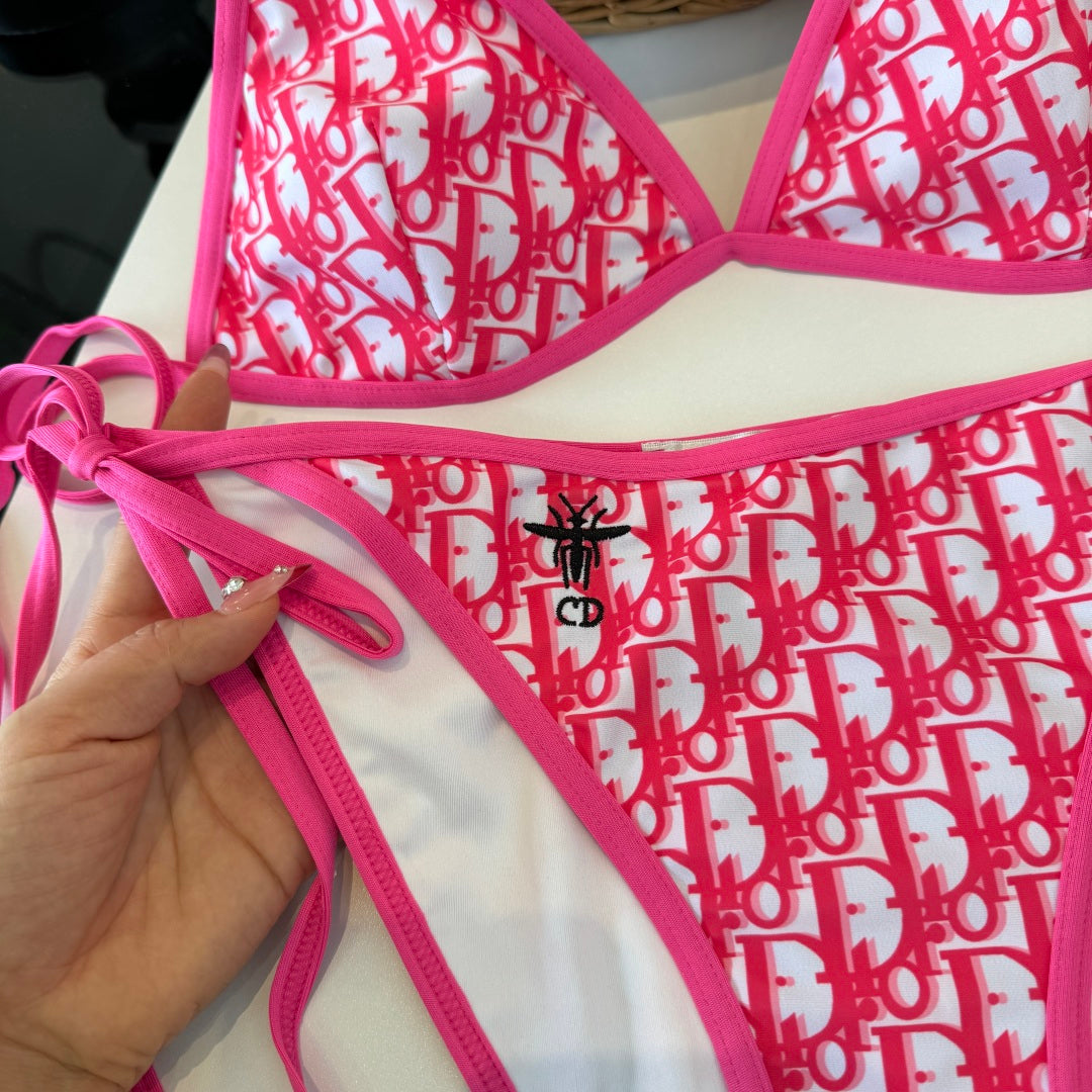 CD 26s Two-Piece Bikini Pink in Polyamide 241813