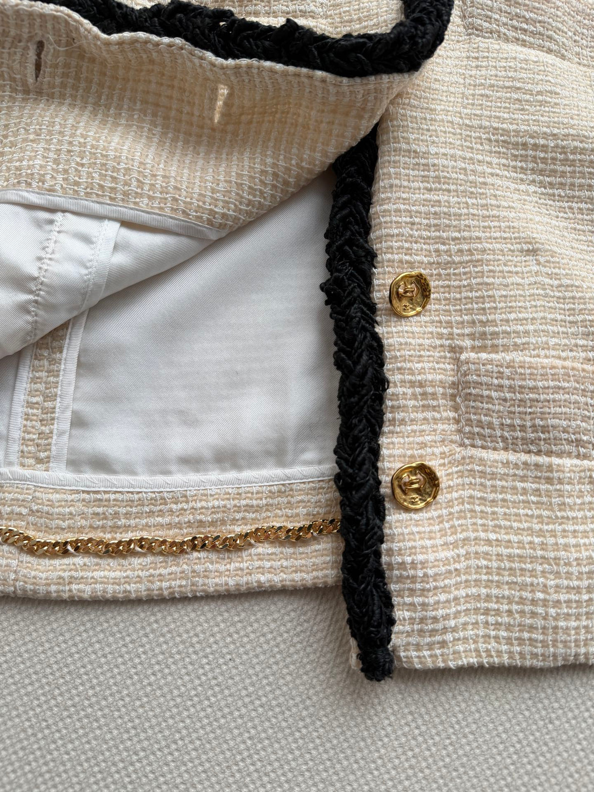 CC 26 Jacket Beige in Viscose 387708