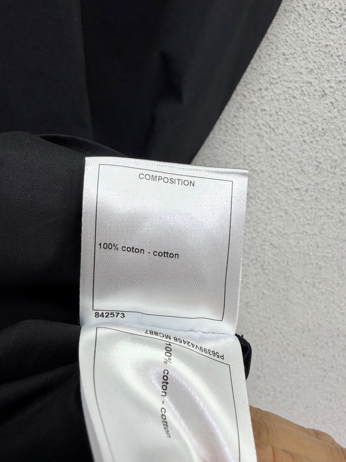 CC Fitted Shirt with Belt in Cotton 388485