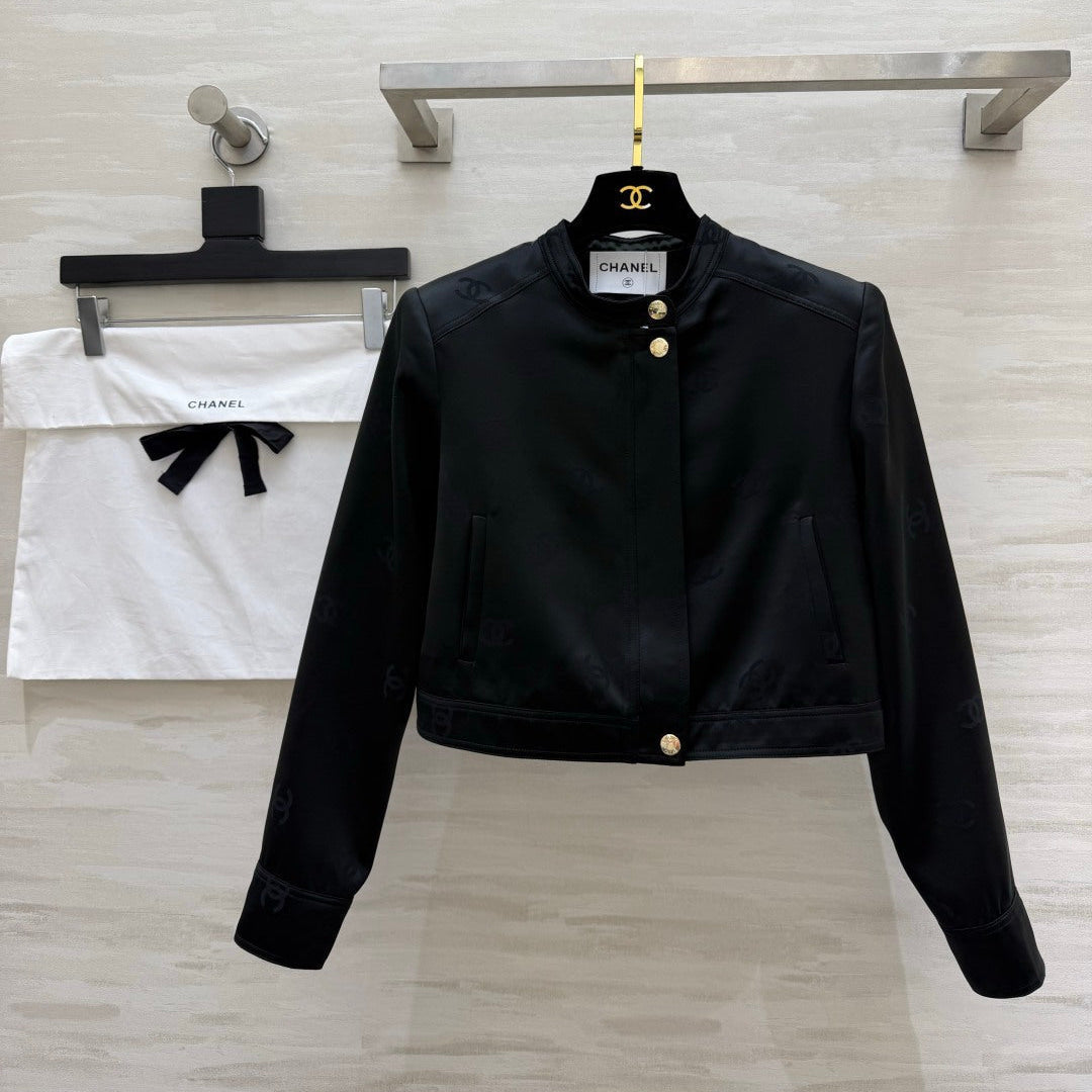 CC 26 Short Jacket Black in Acetate 388862