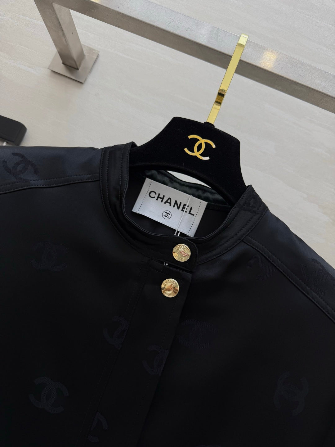 CC 26 Short Jacket Black in Acetate 388862