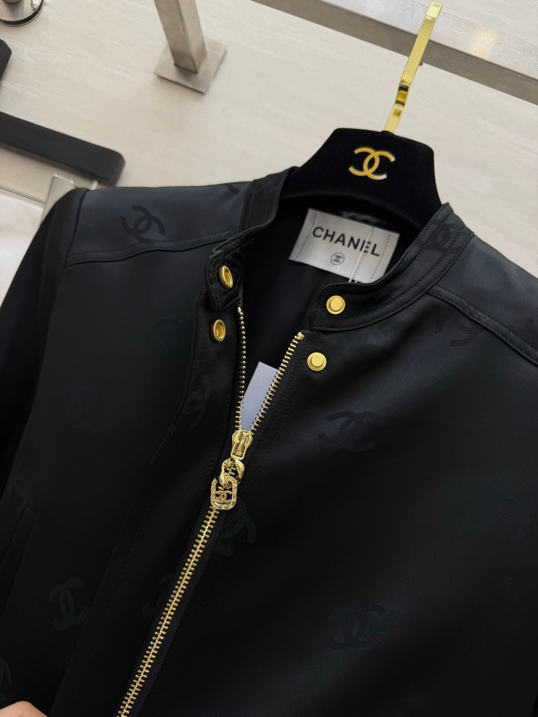 CC 26 Short Jacket Black in Acetate 388862