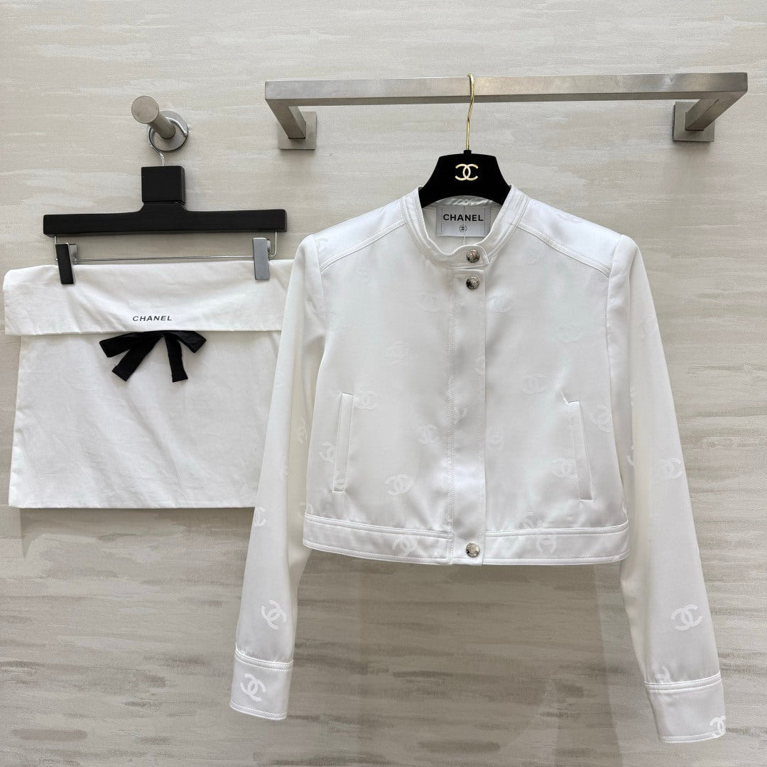 CC 26 Short Jacket White in Acetate 388860