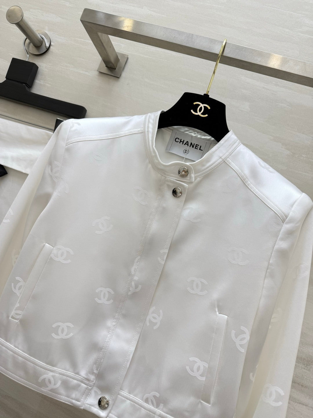 CC 26 Short Jacket White in Acetate 388860