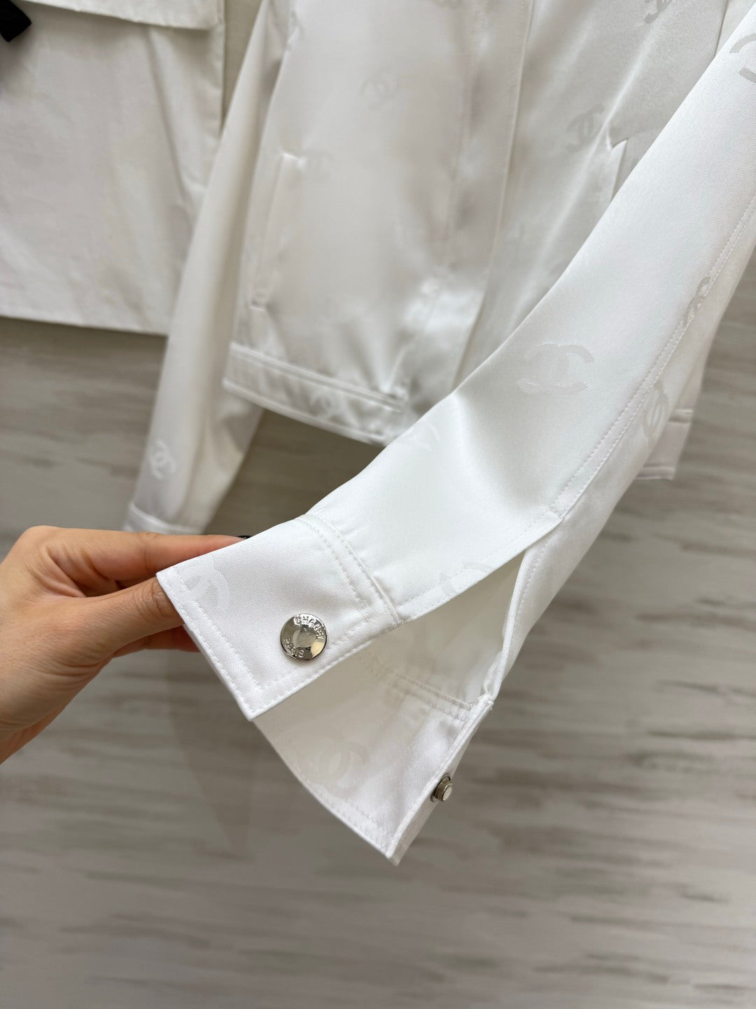 CC 26 Short Jacket White in Acetate 388860