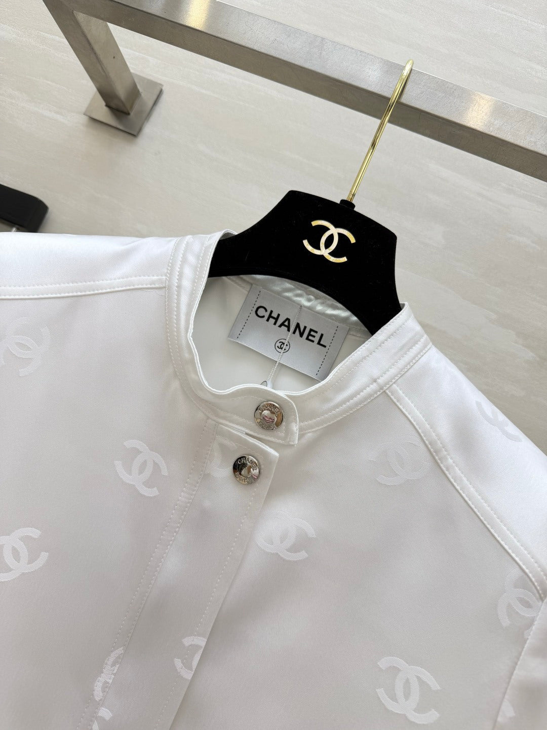 CC 26 Short Jacket White in Acetate 388860