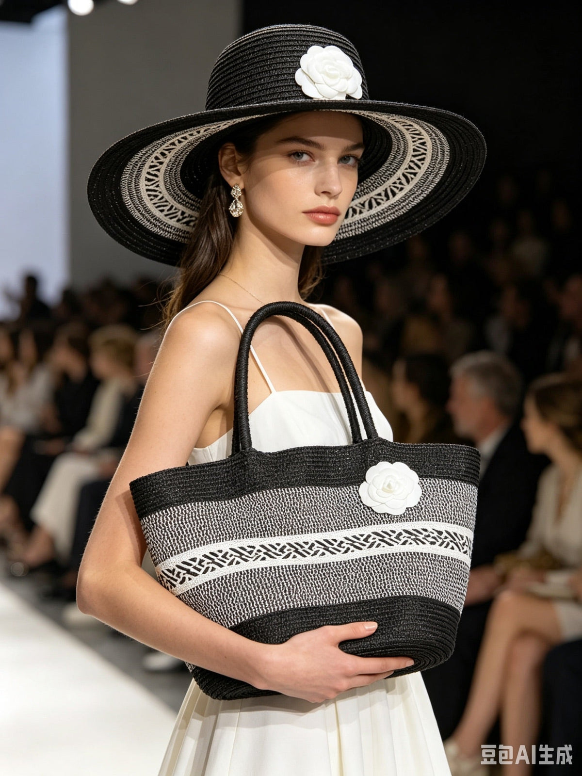 CC Tote Bag & Hat Set Plant Grass 209738