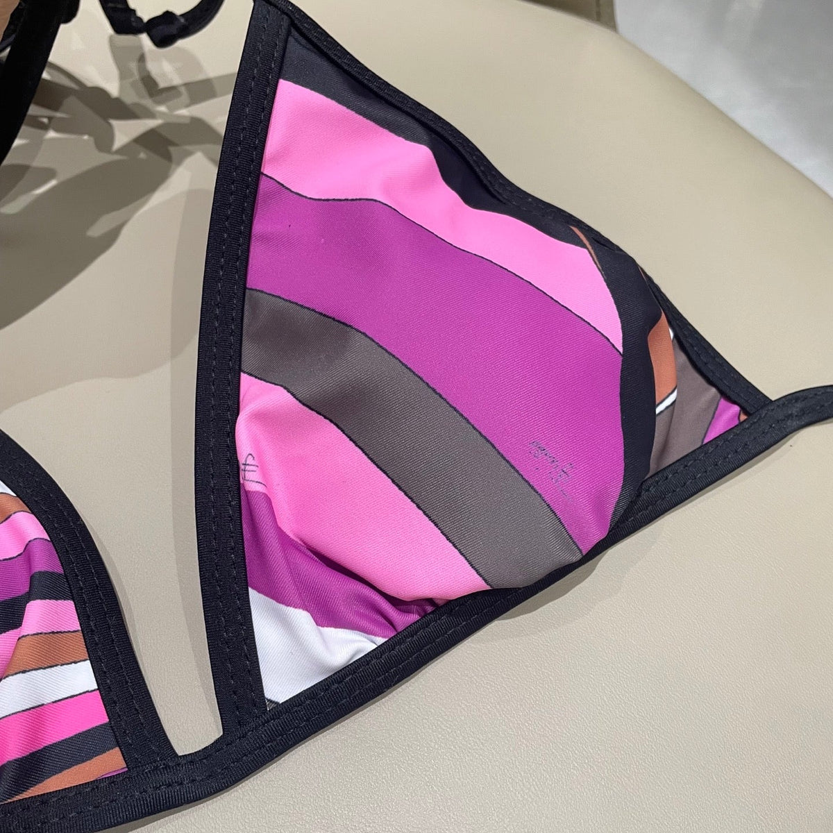 Pucci Printed Two-Piece Bikini Multicolor Cotton Blend 149641