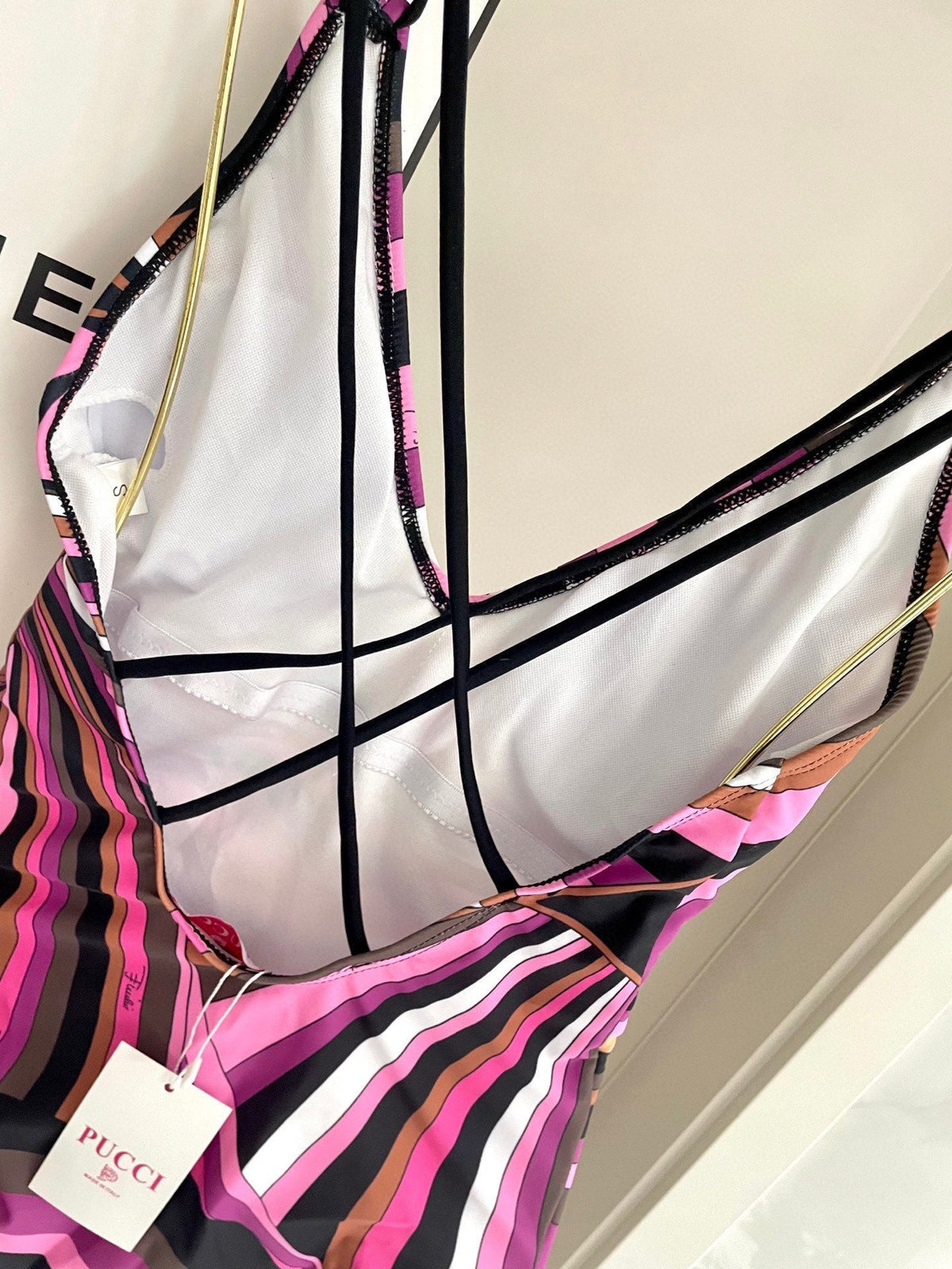 Pucci One-Piece Swimsuit Cotton Blend 149637