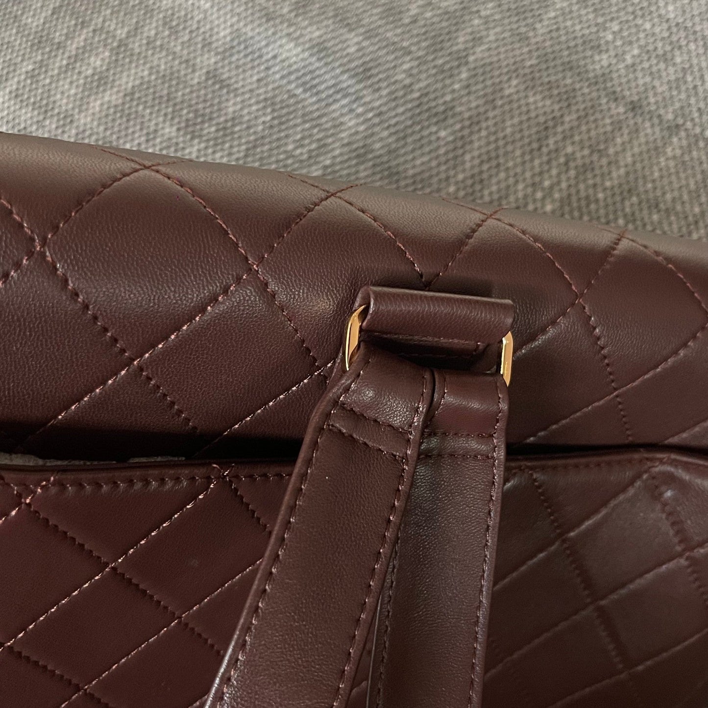 CC Vintage Classic Timeless Backpack 28cm Quilted Lambskin