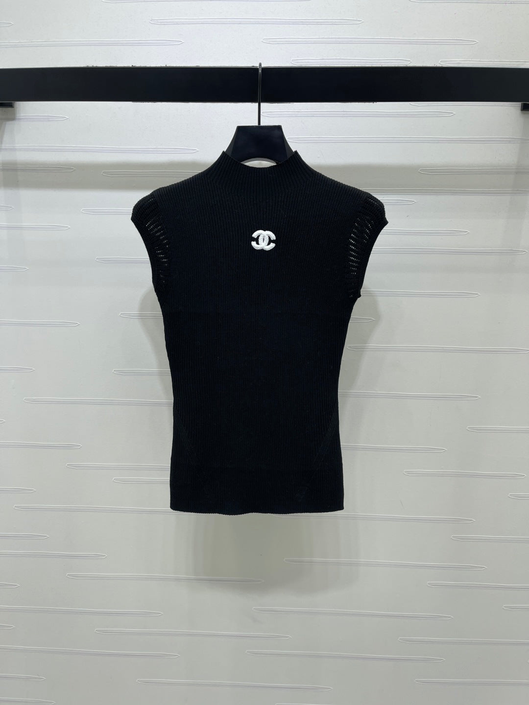 CC Ribbed Knit Tank Top Wool 406422