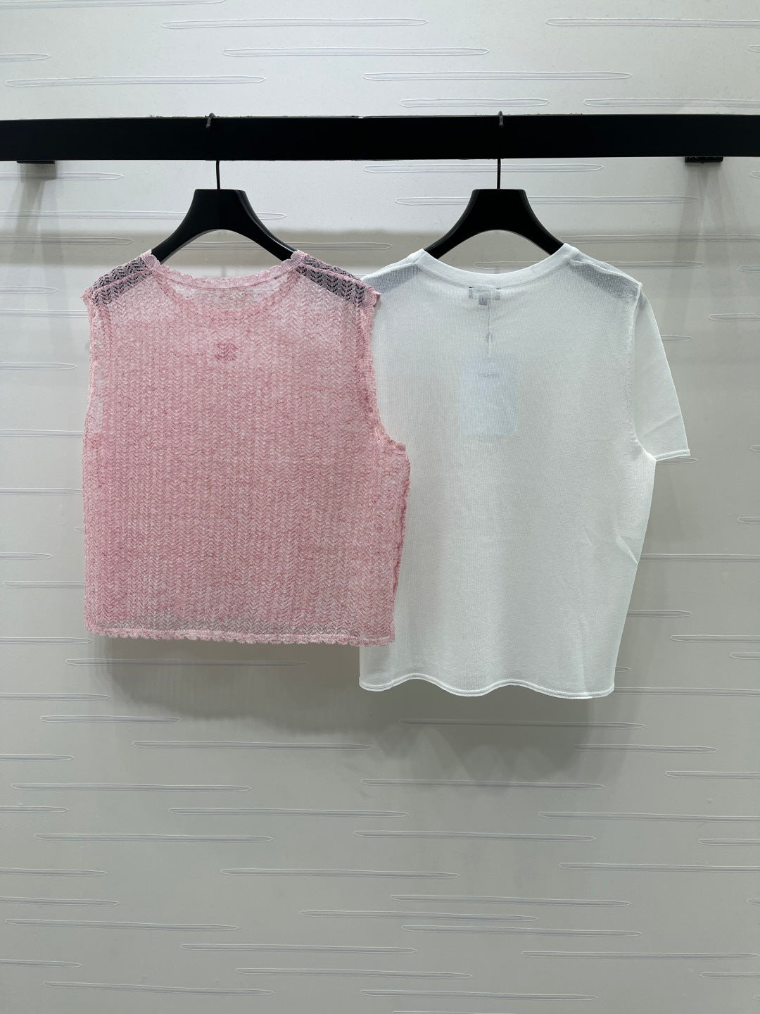 CC Knit Vest & T-Shirt Set Polyester 406436
